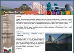 Creative Tacoma website