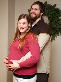 Andy and Sarah pre-baby birth